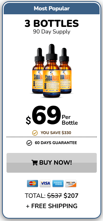 sodaburn 3 bottles price